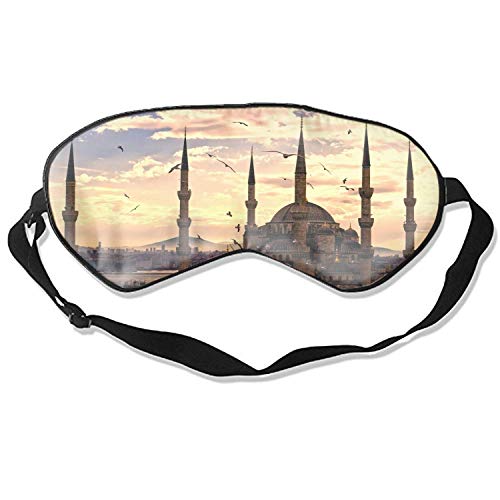 Preisvergleich Produktbild Schlafmaske Sultan Ahmed Moschee Istanbul Truthahn Komfort Tief Augen Masken Beste Leichter Nachtschatten Blinder Reise Flugzeug (Sultan Ahmed Moschee Istanbul Türkei)