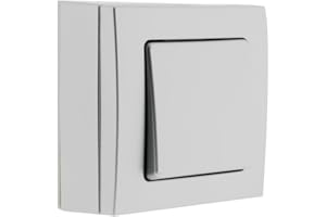 ZENITECH Va & Vient 10A saillie borne auto Gris - Bel'Vue