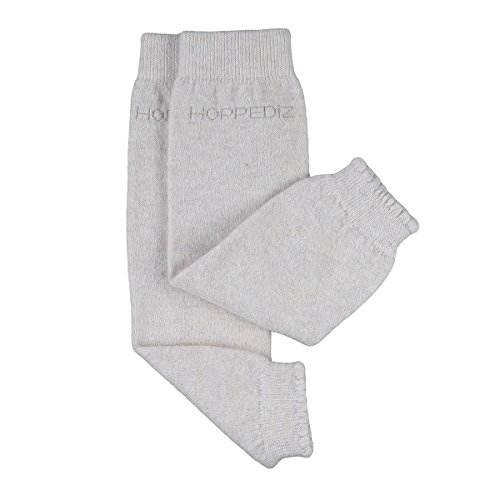 Hoppediz Cashmere/Merino Wool Baby Leg Warmers (Crème)