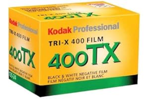 Kodak TRI-X 400 Black & White Negative Film – 35mm, 24 Exposures, ISO 400 – Classic Grain, High Contrast – Legendary B&W Film