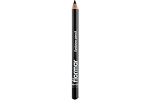 Flormar Eyebrow Pencil Matita Sopracciglia Marrone Amaro – Matita Sopracciglia nera a Lunga Durata, Definizione Naturale, Riempimento Preciso e perfette, 404 Black