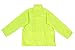 High Visibility Yellow Rain Jacket, With Hood, Large