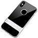 Produktbild MuSheng for iPhone XS Max Hülle, Defender Schutzhülle Stoßfest Anti-Fingerabdruck Anti-Scratch Doppelte Schutzschicht Handyhülle für iPhone XS Max (Silber)