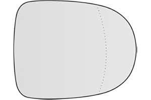 SENZEAL Verre de Rétroviseur Remplacement pour Renault Clio III 2009-2012 Modus 2007-2012 Twingo 2010-2014 Chauffant Retroviseur Extérieur (Droit)