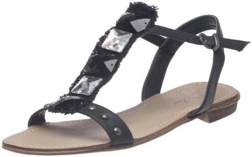 Iro Iko Women’s Open Toe Sandals Black Size: 5