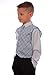 Boys Suits Black and Blue Suit Wedding Formal Pageboy Usher 4 Piece Age 0-3 month to 14-15 years