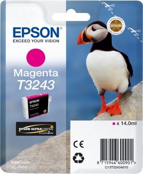 Epson T3243 Cartouche d'encre d'origine Magenta