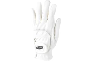 William Hunter Equestrian Toggi Hexham Glove (choose from colours black or white and sizes extra small - extra large)