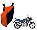 Auto Pearl Premium Quality - 100% Water Proof Orange Blue Bike Body Cover With Mirror Pockets, Buckle Belt, Carry Bag For - Bajaj Pulsar 150 DTS-i RS.899.00