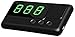 Price comparison product image Generic C60 Digital Car Hud Gps Speedometer Overspeed Alarm, Black