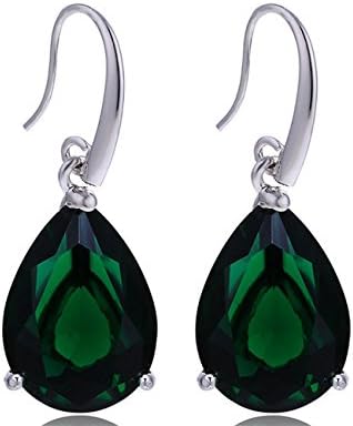Nine tail fox Women'S Retro Water Earrings Simple Boutique Zircon Pendant Earrings , 2