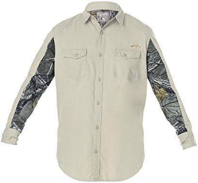 Men's LS Ripstop Woven Shirt Realtree® -  Silver - 