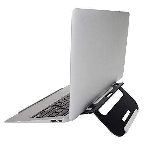 NPET Notebook Ständer Aluminium Laptopständer ( 22 x 22.5 x 5.8cm Laptophalter für Notebooks, Laptops, Tablet, Macbook )- Fünf Farben stehen zur Verfügung - 3