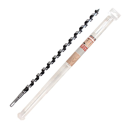 Holzbohrer Schneckenbohrer Schlangenbohrer ø 18 mm – Länge 460 mm Auger Bit mit Präzisionsschliff und Sechskantschaft für Bohrarbeiten in Holz und holzähnlichen Materialien. Mit Feingewinde an Spitze für exaktes und sauberes Bohren. - 3