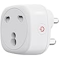 Protium 16A high power Smart plug Compatible with Alexa, Google & IFTTT & Smart life app, For Air Conditioner, Geyser & other high power appliances, White