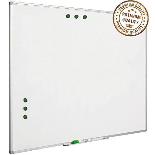 Profi Whiteboard Premium aus emailliertem Qualitätsstahl – Marke VOS Jost – verschiedene Größen (30 x 45 cm) - 2