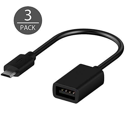 CAVO CAVETTO ADATTATORE OTG Usb a Micro Usb per SAMSUNG HUAWEI XIAOMI HONOR