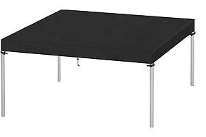 VANSHEIM Housse de Table de Jardin Bache Salon de Jardin Housse Protection Table de Jardin Exterieur Housse Salon de Jardin Exterieur Impermeable Anti-UV Tissu Oxford 170x100x15cm