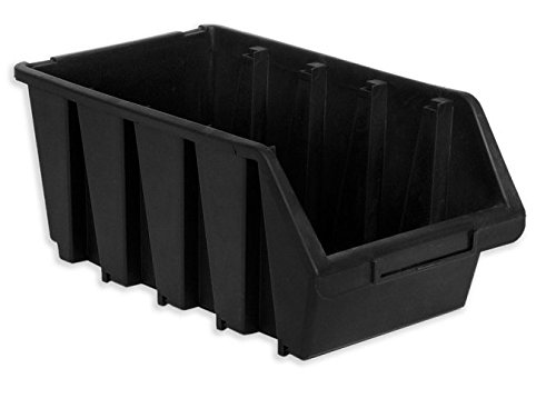 5 x Stapelbox Gr. 4 Sichtlagerkasten Sichtbox 330 x 204 x 155mm Stabile Qualität