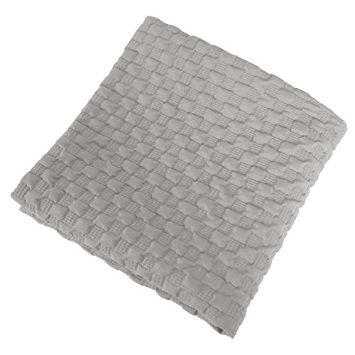Deconovo Kissenbezüge Auto Kissenhüllen Wohnzimmer Zierkissenhülle 40×40 cm Grau 4er set - 6