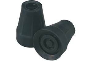 P AGE Coppia puntali Ø 16 mm neri per stampella avambraccio modello RP701 RP705N RP706N Art. RV7011