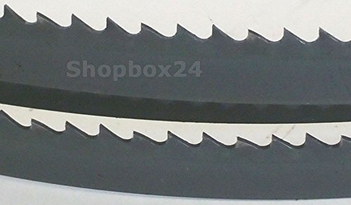 Premium Sägeband Bandsägeband Bandsägeblatt Sägebänder 1425 mm x 6 mm x 0,36 mm x 10 Zähne pro Zoll , für Sperrholz, geeignet für Maschinen wie : Gemex, Budget, Haager, Interkrenn, Kity, Rexon, Varo, Güde, Ferm uvm. - 3