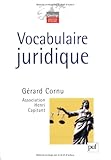 Vocabulaire juridique
