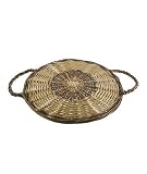  CAL FUSTER - Salvamanteles paellero de mimbre Ø25 cm.