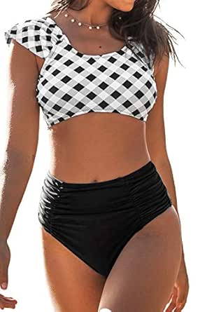 mid stomach bikini top