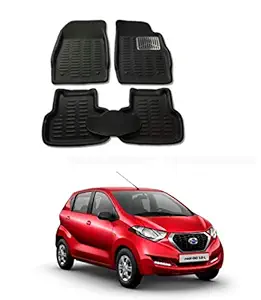 ATC 4D Black Mat for Datsun Redi Go (Model Year: 2016 Onwards) Car