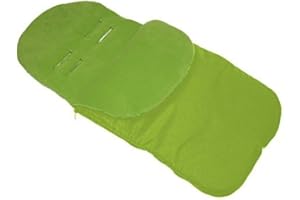 FOOTMUFF THELITTLES24 Universal FOOTMUFF Baby Cosy Toes Fit All Pushchair Buggy Car Seat Plain Colour_Light Green