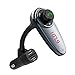 Produktbild ZCITY® NEU Design Bluetooth Auto FM Transmitter, KFZ Radio Adapter, Kfz-Einbausatz mit 2 USB Ladegerät, Freisprecheinrichtung Auto Kit, Aux-in & Support TF-Karte, MP3-Player für iPhone Samsung iPad HTC usw. (Silber)