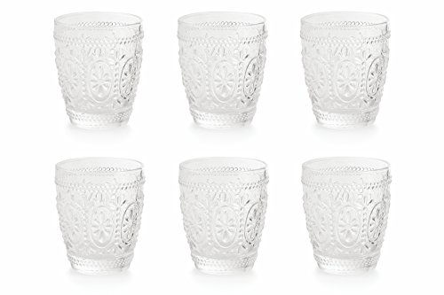 SATUR Set Vaso 6 Uds. Imperial Transparente