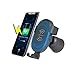 Price comparison product image KOBWA Wireless Car Charger Holder, Gravity Car Mount Air Vent Phone Holder, QI Wireless Fast Charging Stand for Samsung Galaxy S8 S7/S7 Note 8 5, iPhone X, 8/8 Plus and Qi Enabled Devices