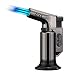 Produktbild MAyouth Lötlampe, Professionelle Küche kochend Taschenlampe mit Sicherheitsschloss justierbare Flamme nachfüllbare Mini Lötlampe Feuerzeug für Handwerk Kochen BBQ Backen Brulee Creme DIY Löten