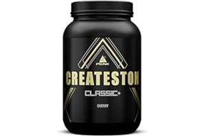 ‎PEAK PERFORMANCE PRODUCTS S.A. PEAK Createston Classic+ - 1648g Geschmack Cherry I Post Workout I ALL in One I über 60 Schlüsselsubstrate I Protein I Creatin (Kreatin) I Kohlenhydratmatrix I Muskelaufbau