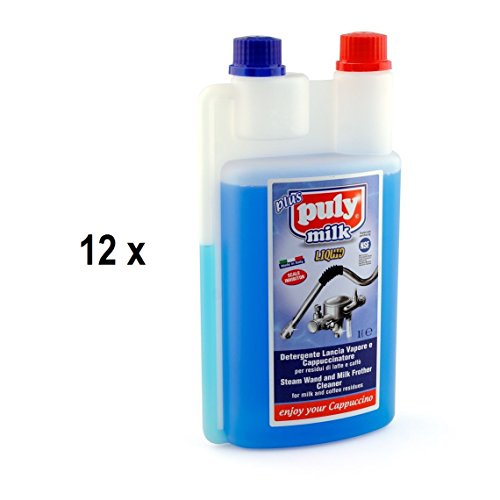 Puly Milk, detergente liquido (12 bottiglie da 1 litro)