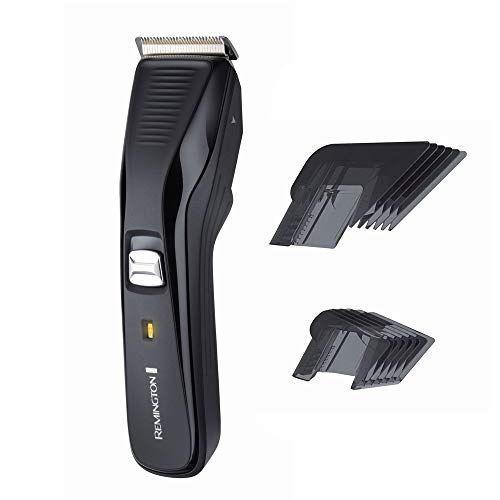 Remington Pro Power HC5200 - Máquina de Cortar Pelo, Acero Avanzado, 2 Accesorios, Uso Inalámbrico o con Cable, Negro