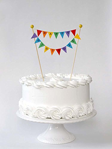 Amazing Bunting, Happy Birthday, Kuchen Ammer, Kuchendeckel