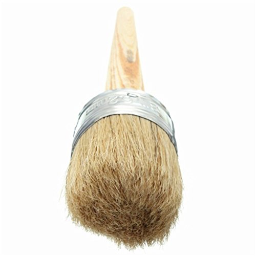 Wachs Pinsel Rundpinsel für Kreidefarbe & Möbelwachs Home Decor - 7