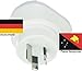 Produktbild Design Reisestecker Adapter Papua Neuguinea auf Deutschland Schuko-230V, Umwandlungsstecker PG-D
