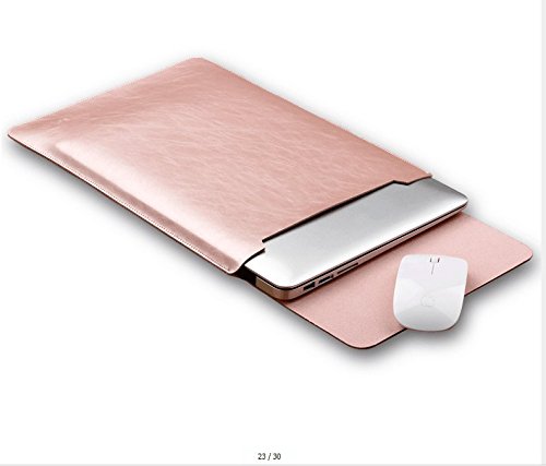 GENORTH   Wasserdicht Mikrofaser PU Leder Laptop H  lle f  r MacBook 12 Zoll  MacBook Schutzh  lle  H  lle  Case  Cover  tasche  MacBook 12 Zoll H  ll