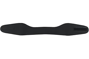 GYOTUU Swimming Headband Adjustable Water Proof Swim Headband Ear Protector for Kids and Adults Swimming Size for Diving, Surfing, Bathing (Black)