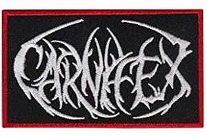 SIGITASTRADING Carnifex Deathcore Death Metal Band Écusson Patch en fer brodé sur accessoire