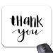 Produktbild Thank You Quote Pattern on White Print Mouse Pads Non-Slip Rubber