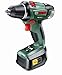 Price comparison product image Bosch PSR 18 LI-2 Cordless Lithium-Ion Drill Driver with 1 x 18 V Battery, 1.5 Ah
