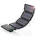 Produktbild Solar Powerbank ALLPOWERS 10000mAh Faltbare Solar Panel Ladegerät Outdoor Wasserdichte Externer Akku mit LED-Licht für iPhone, iPad, Samsung, Huawei, Tablet, Smartphone
