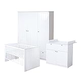 roba 1015587 Kinderzimmer 'Dreamworld 3', weiß