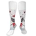 Produktbild Unisex Highly Elastic Comfortable Knee High Length Tube Socks,Soul Mates Love With Santa Costume Family Romance In Winter Night Picture Print,Compression Socks Boost Stamina,Red White