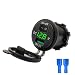 Produktbild Muamaly Auto Ladegerät, KFZ Ladegerät Quick Charge 3.0 USB 12-24V Boot Motorrad Adapter Outlet Mit EIN/Aus Schalter Handyladegerät Auto (C)